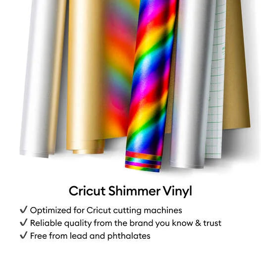 Cricut® Smart Vinyl™ Matless Permanent Shimmer Vinyl (13 in x 36 in)