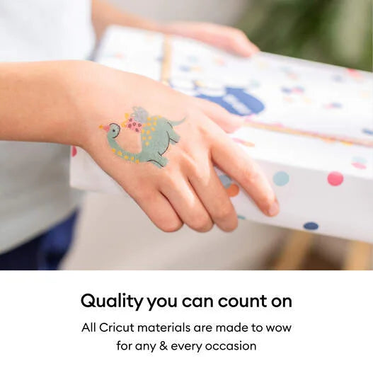 Cricut® Printable Temporary Tattoo Sheets - 8.5 in x 11 in (3 ct)