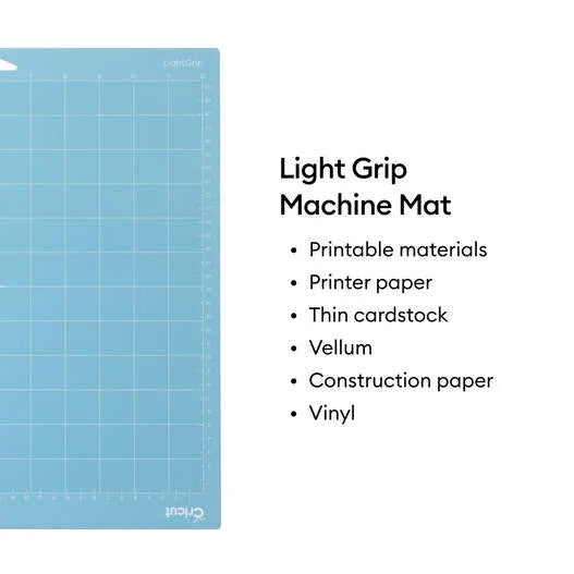 Cricut® Light Grip Machine Mat - 12 in x 12 in (6 ct)