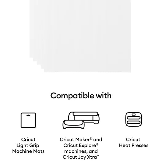 Cricut® Printable Iron-On For Dark Fabrics - 8.5 in x 11 in (10 ct)