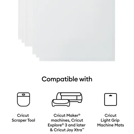 Cricut® Printable Waterproof Sticker Set - 8.5 in x 11 in (20 ct)