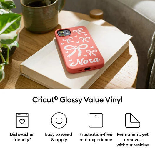 Cricut® Glossy Value Vinyl (12 in x 20 ft)