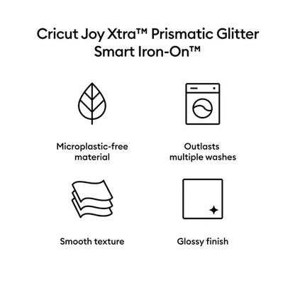 Cricut Joy Xtra™ Prismatic Glitter Smart Iron-On™ (19 in)