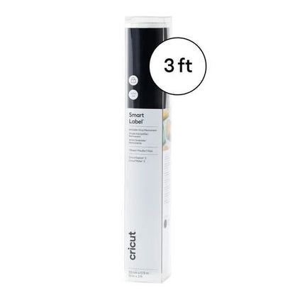 Smart Label™ Writable Vinyl – Permanent, White (3 ft)