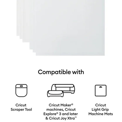 Cricut® Printable Waterproof Sticker Set - 8.5 in x 11 in (20 ct)