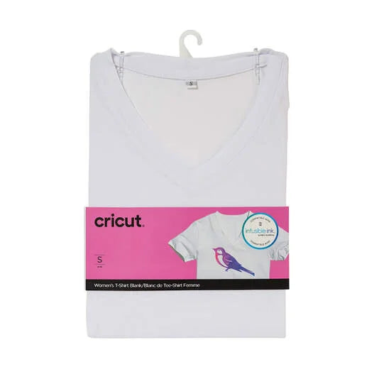 Women's T -Shirt Blank, V -Neck