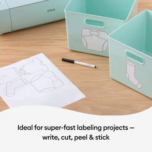 Smart Label™ Writable Vinyl – Permanent, White (3 ft)