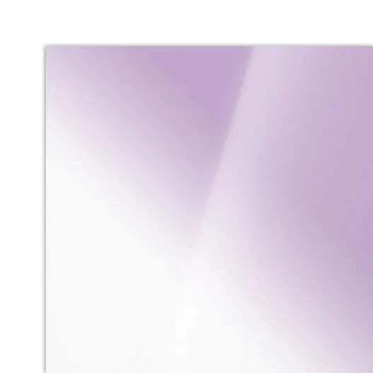 UV-Activated, Color-Changing Iron-On, White - Violet