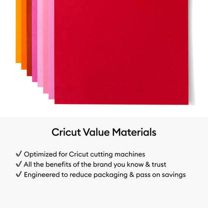 Value Cardstock, Sunset Sampler - 8.5 in x 11 in (80 ct)
