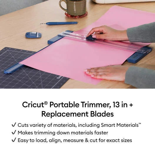 Cricut® Portable Trimmer, 13 in + Replacement Blades (2 ct)