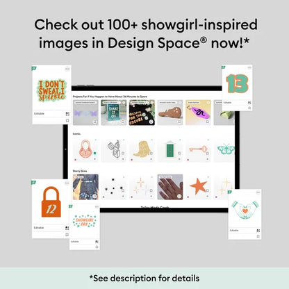 Cricut® Showgirl Sticker Collection