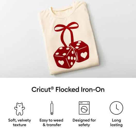 Cricut® Flocked Iron-On (12 in x 19 in)