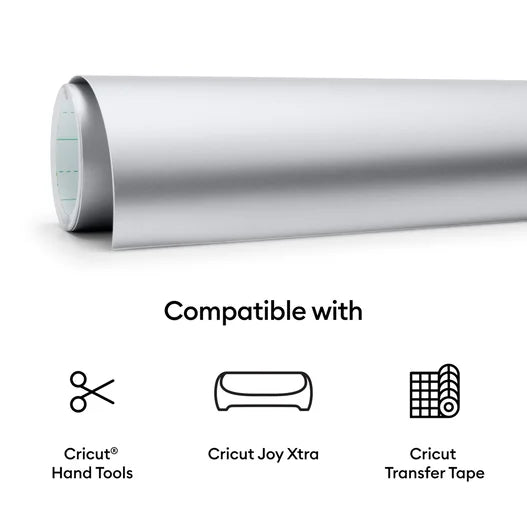 Cricut Joy Xtra™ Smart Vinyl™ Matte Metallic – Permanent (3 ft)