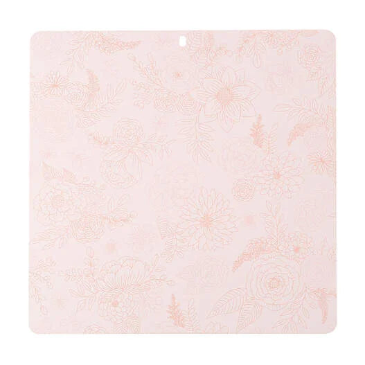 Decorative Self -Healing Mat, Rose  - 12" x 12"
