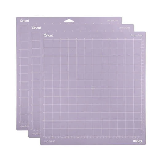 Cricut StrongGrip Mat, 12" x 12", 3 Pack