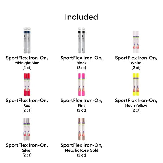 Sportflex Iron-On Bundle