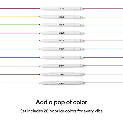 Cricut Joy™ Dual-Sided Markers, Ultimate Set (20 ct)