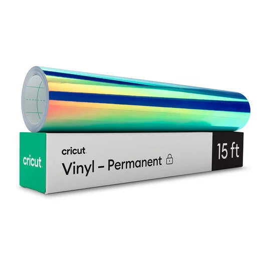Holographic Vinyl – Permanent (15 ft), Blue