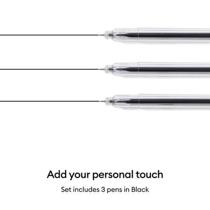Cricut® Extra Fine Point Pen Set, 0.3mm (3 ct) + Adapter