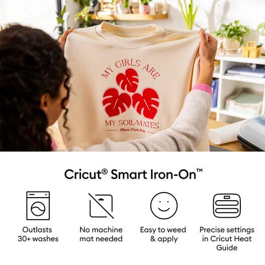 Cricut® Smart Iron-On™ Matless Heat Transfer Vinyl, Deep Sampler - 13 in x 12 in (3 ct)
