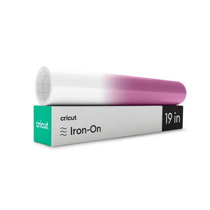 UV-Activated, Color-Changing Iron-On, White - Violet