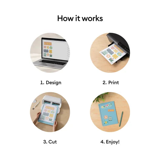 Printable Sticker Paper - US Letter (50 ct)