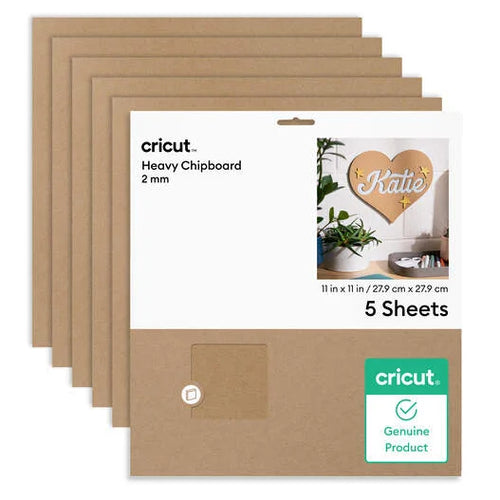 Cricut® Heavy Chipboard, 2mm 11 in x 11 in (5 ct)
