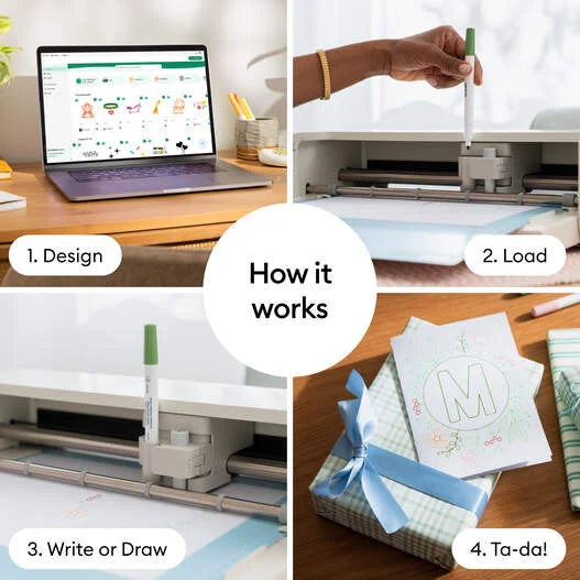 Cricut® Fine Point Pens 0.4 mm, Classic Sampler (3 ct) + Adapter