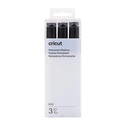 Permanent Markers 2.5 mm, Black (3 ct)