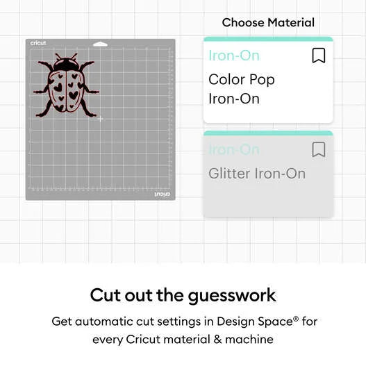 Cricut® Color Pop Iron-On (12 in x 19 in)