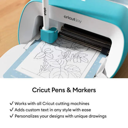 Cricut® Fine Point Pens 0.4 mm, Black (2 ct) + Adapter