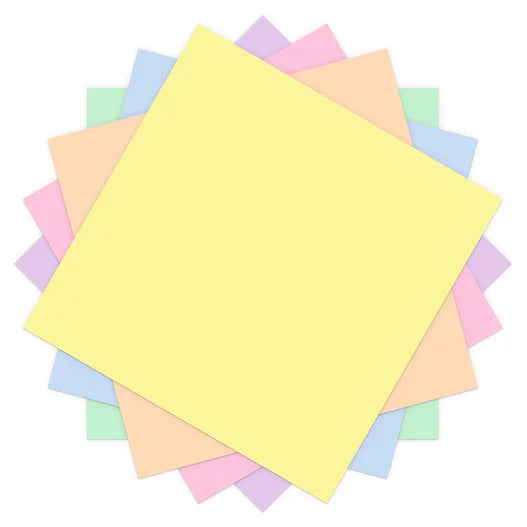 Cardstock Sampler, Pastel - 12 in x 12 in (48 ct)