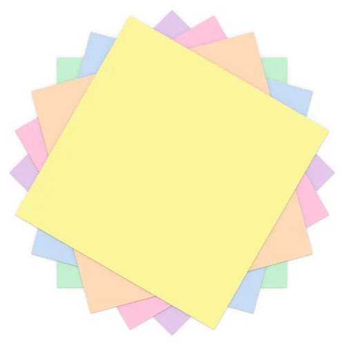 Cardstock Sampler, Pastel - 12 in x 12 in (48 ct)