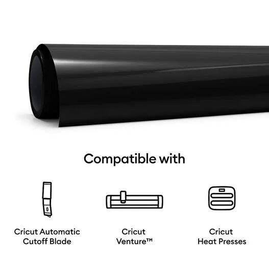 Smart Iron-On, Black 12 ft