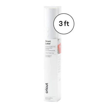 Smart Label™ Writable Vinyl – Removable, White (3 ft)
