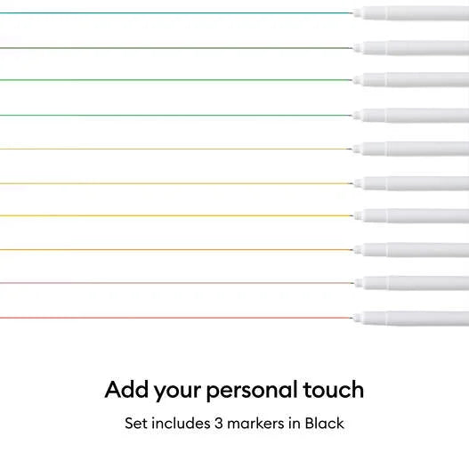 Cricut® Permanent Markers 1.0 mm, Black (3 ct) + Adapter