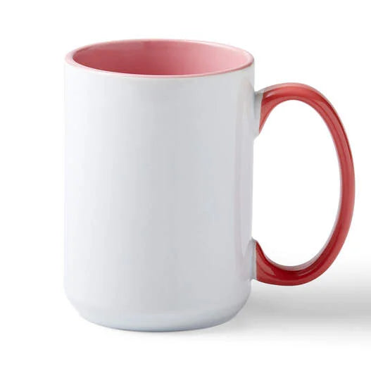 Beveled Ceramic Mug Blank - 15 oz/425 ml (1 ct)