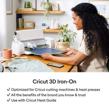Cricut® 3D Iron-On, Bold Sampler – 12 in x 12 in (5 ct)