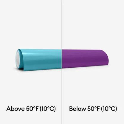Cold-Activated, Color-Changing Vinyl – Permanent, Light Pink - Magenta