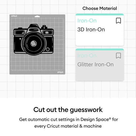 Cricut® 3D Iron-On (12 in x 19 in)