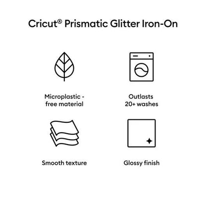 Cricut Joy Xtra™ Prismatic Glitter Smart Iron-On™ (19 in)