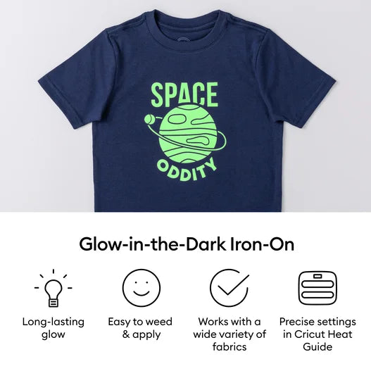 Glow-in-the-Dark Iron-On