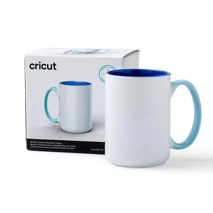 Beveled Ceramic Mug Blank - 15 oz/425 ml (1 ct)