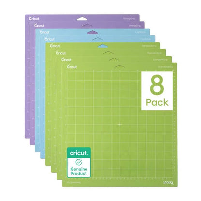 Cricut® Machine Mat Variety Pack - 12 in x 12 in (8 ct)