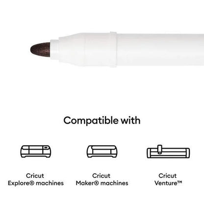 Permanent Markers 2.5 mm, Black (3 ct)