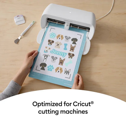 Cricut® Printable Waterproof Sticker Set - 8.5 in x 11 in (20 ct)