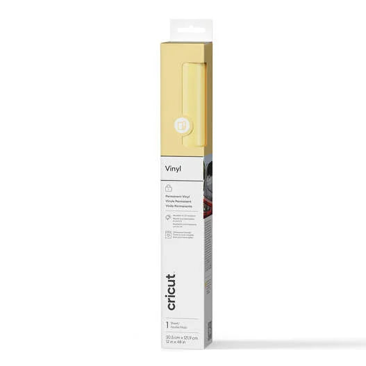 Cricut® Matte Vinyl – Permanent (4 ft)