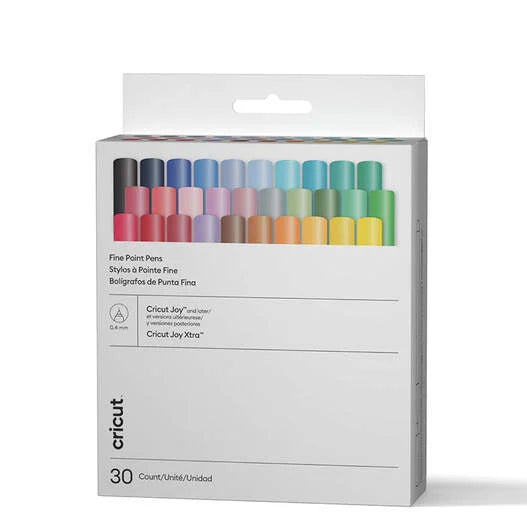 Cricut Joy™ Permanent Fine Point Pens 0.4 mm, Ultimate (30 ct)