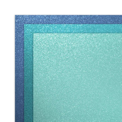 Cricut® Smart Vinyl™ Shimmer Matless Permanent Vinyl, Seaglass Sampler - 13 in x 12 in (3 ct)