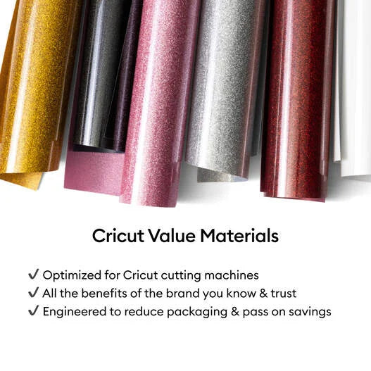 Value Glitter Iron-On (10 in x 8 ft)